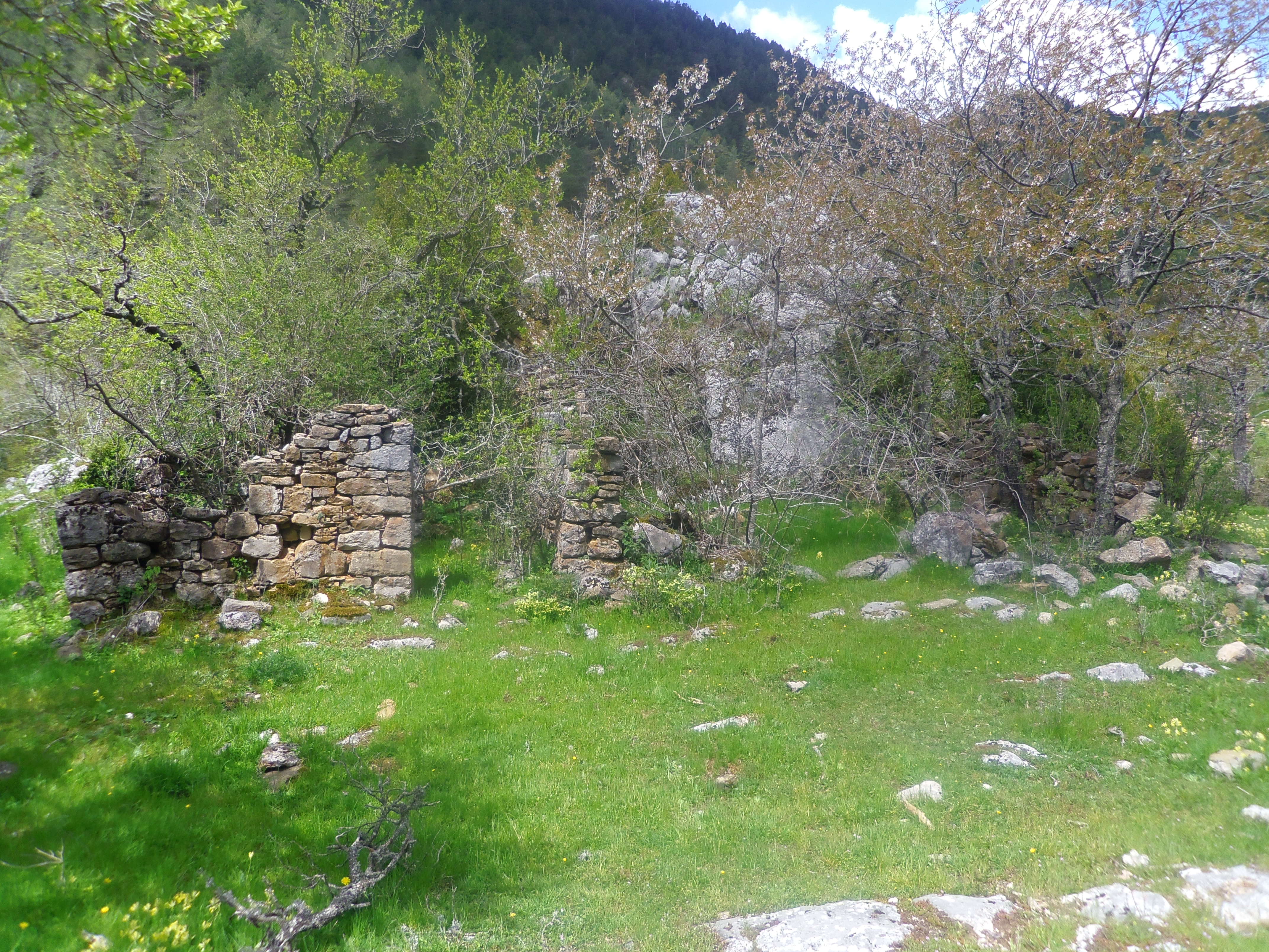 FOTO Restes de la masia Cal Isidró