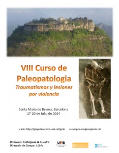 Cartell curs paleopatologia 2014